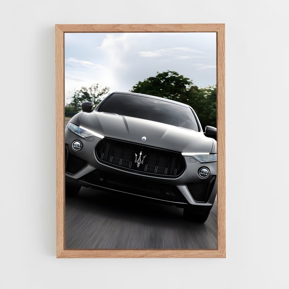 Poster Levante de trofeo – affiche Maserati (vue 4)